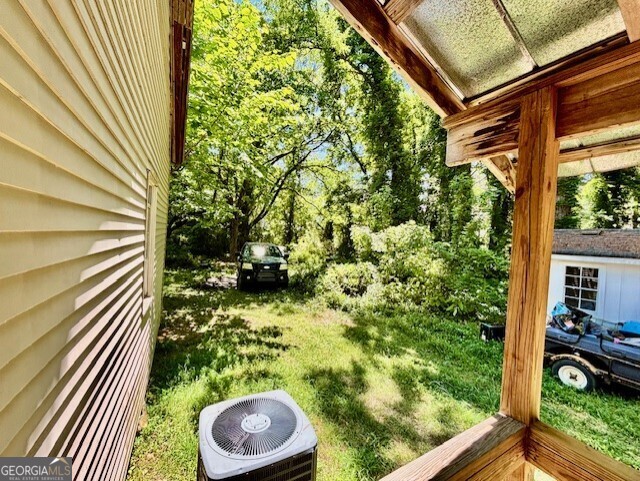 585 Huddleston Road Fayetteville, GA 30214 - Photo 2 of 11 a view of a yard from a balcony