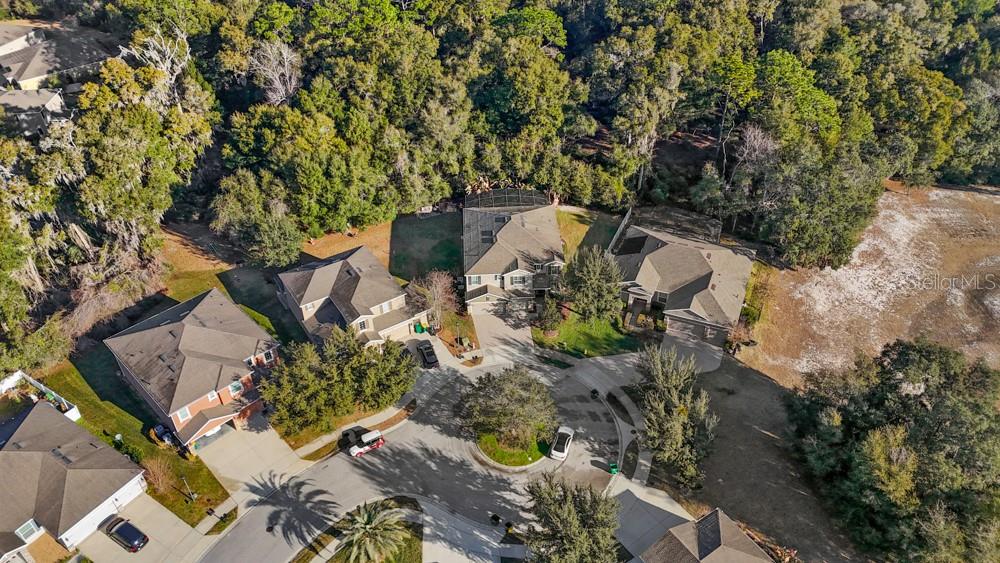 706 Fringe Tree Court Deland, FL 32724 - Photo 65 of 70 an aerial view of residential house with outdoor space