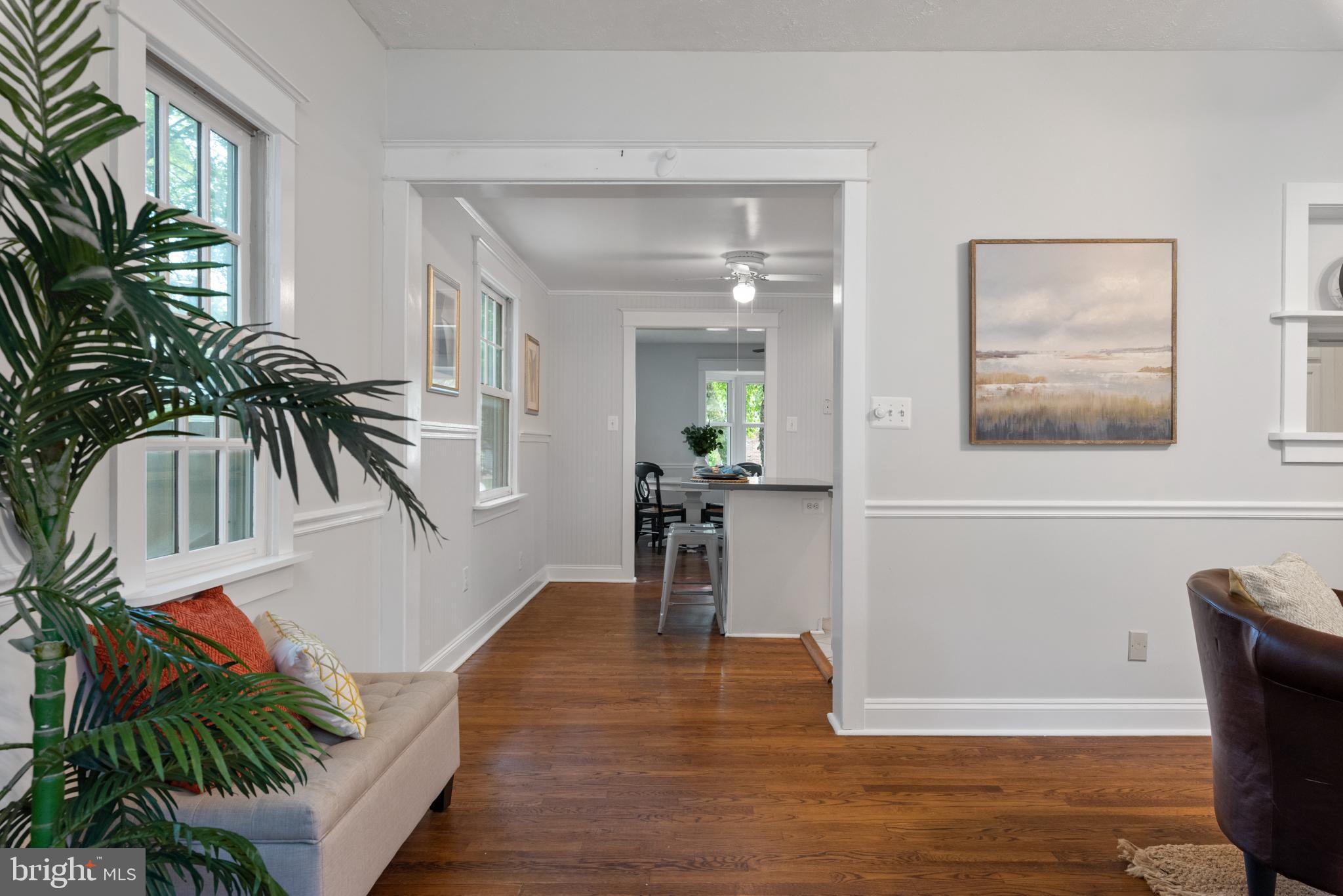 9 Dogwood Road Annapolis, MD 21403 - Photo 17 of 42 a view of a hallway with furniture and entryway