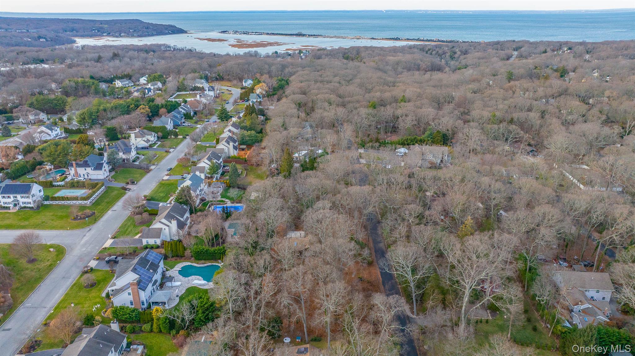 62 Birch Hill Road Mount Sinai, NY 11766 - Photo 28 of 36 an aerial view of mountain with outdoor space