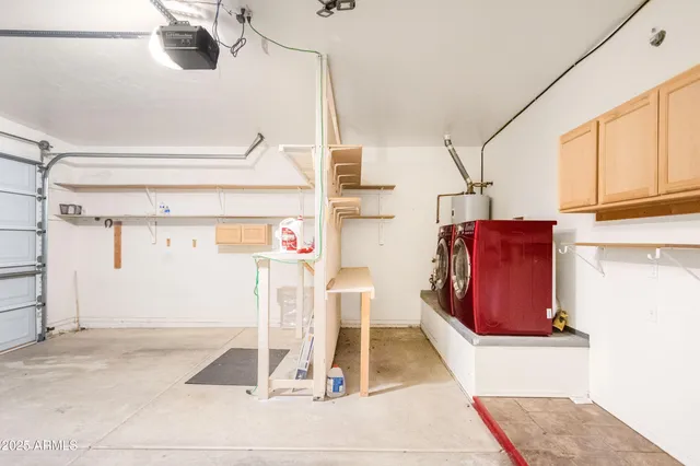 a view of a hallway with wooden walls