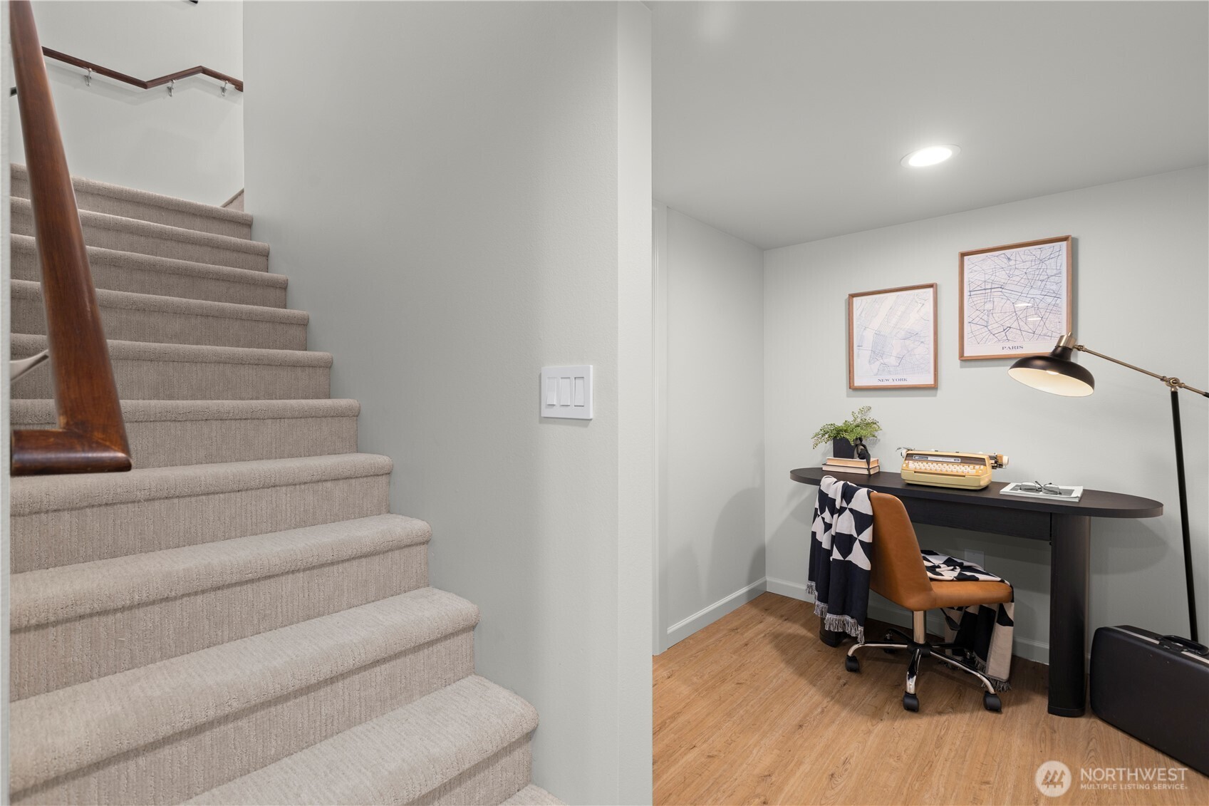 3911 Southwest Forest Street Seattle, WA 98116 - Photo 21 of 40 a view of entryway and workspace