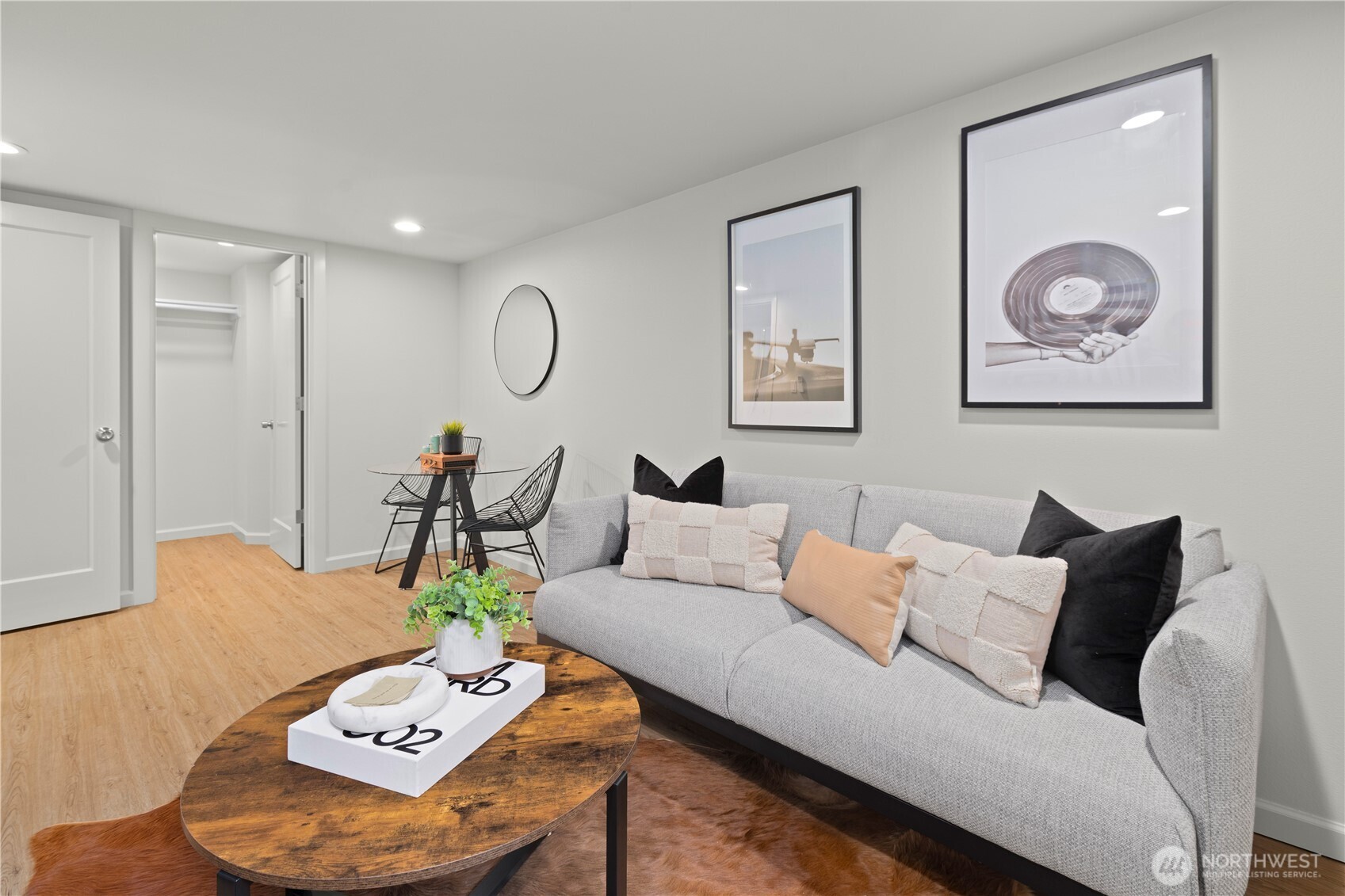3911 Southwest Forest Street Seattle, WA 98116 - Photo 27 of 40 a living room with furniture and a table