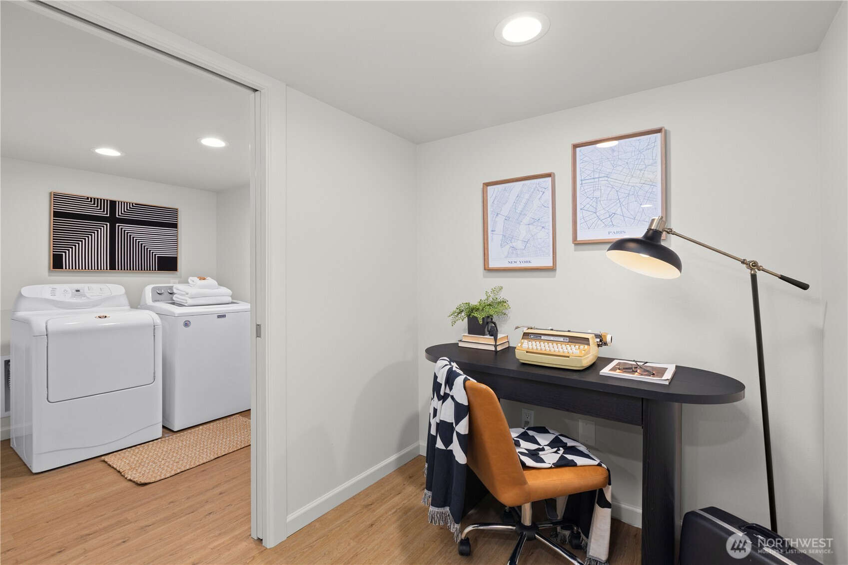 3911 Southwest Forest Street Seattle, WA 98116 - Photo 29 of 40 a view of a workspace with furniture