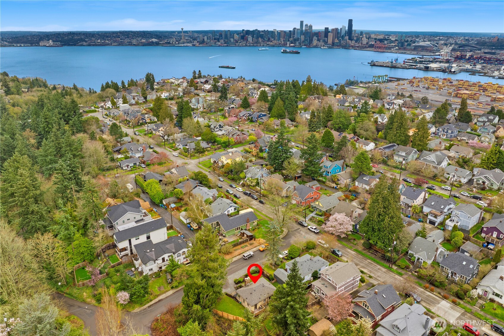 3911 Southwest Forest Street Seattle, WA 98116 - Photo 40 of 40 an aerial view of multiple house