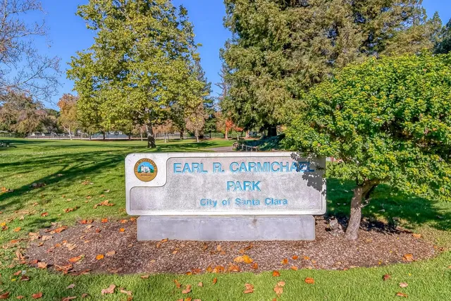 a view of a lake from a city
