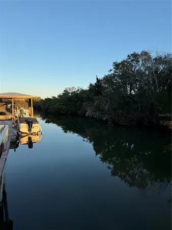 a view of a lake from a balcony