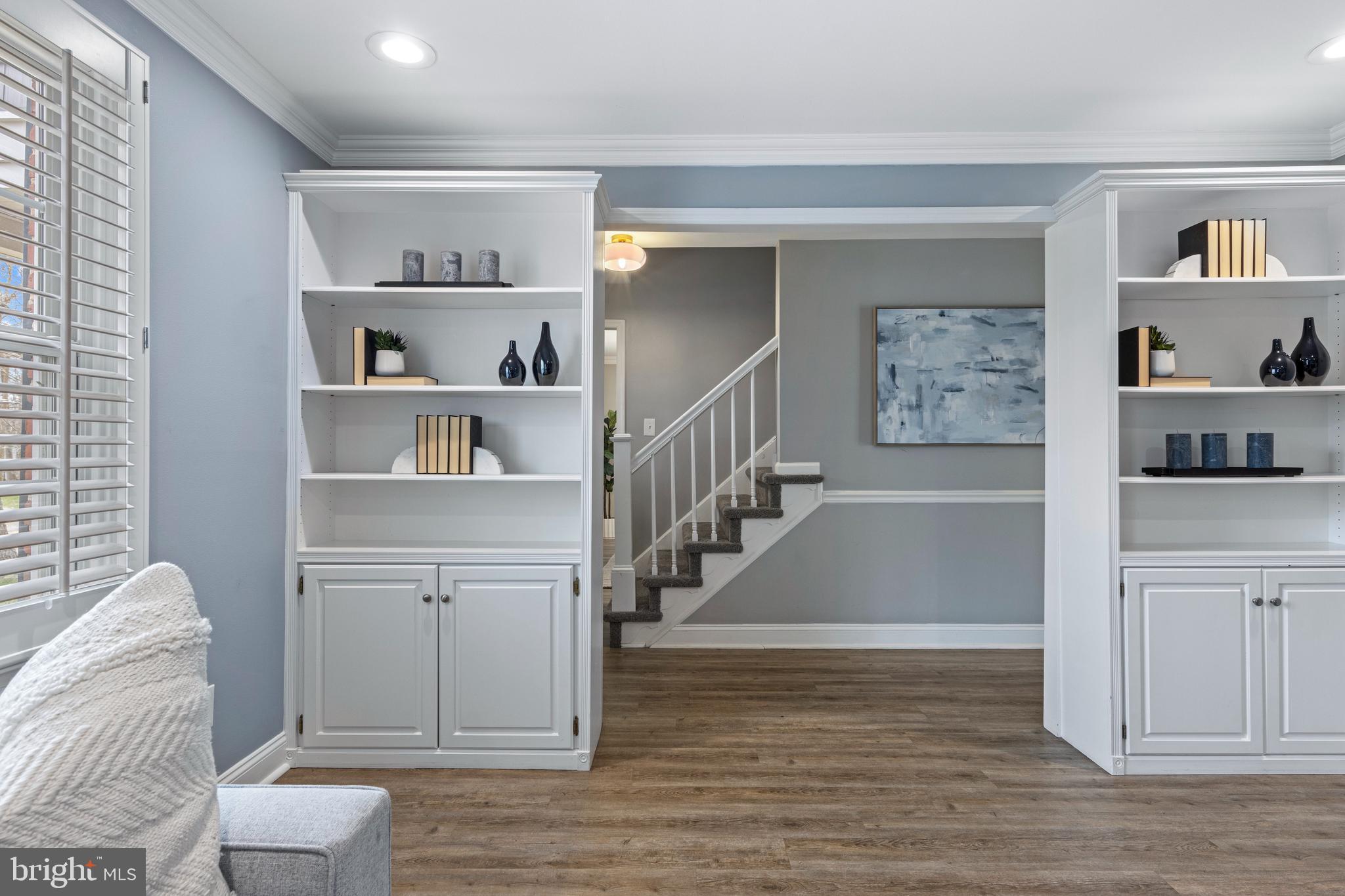 66 Oakford Road Wayne, PA 19087 - Photo 11 of 63 a view of entryway and hall with wooden floor