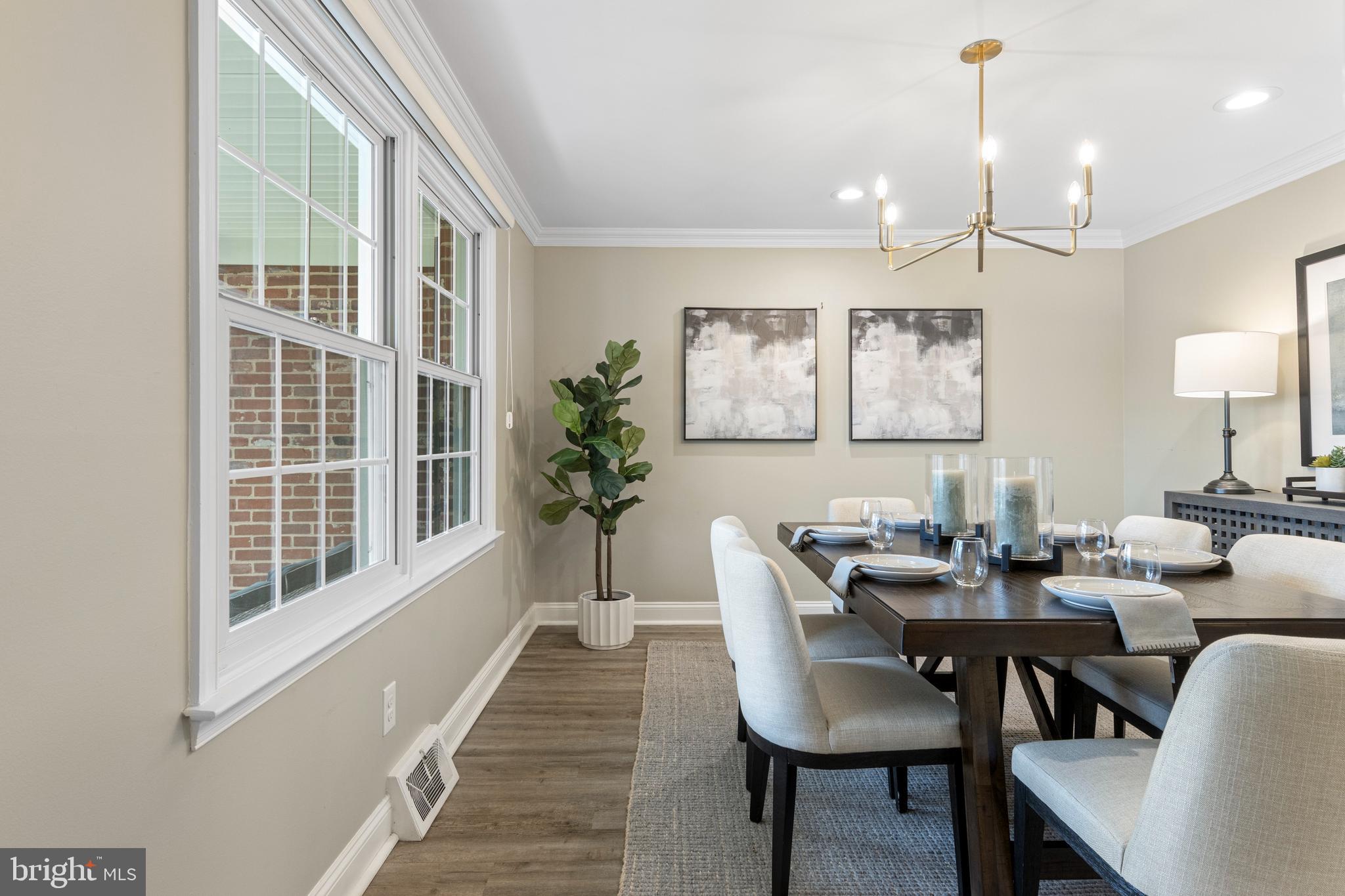 66 Oakford Road Wayne, PA 19087 - Photo 25 of 63 a view of a dining room with furniture and window