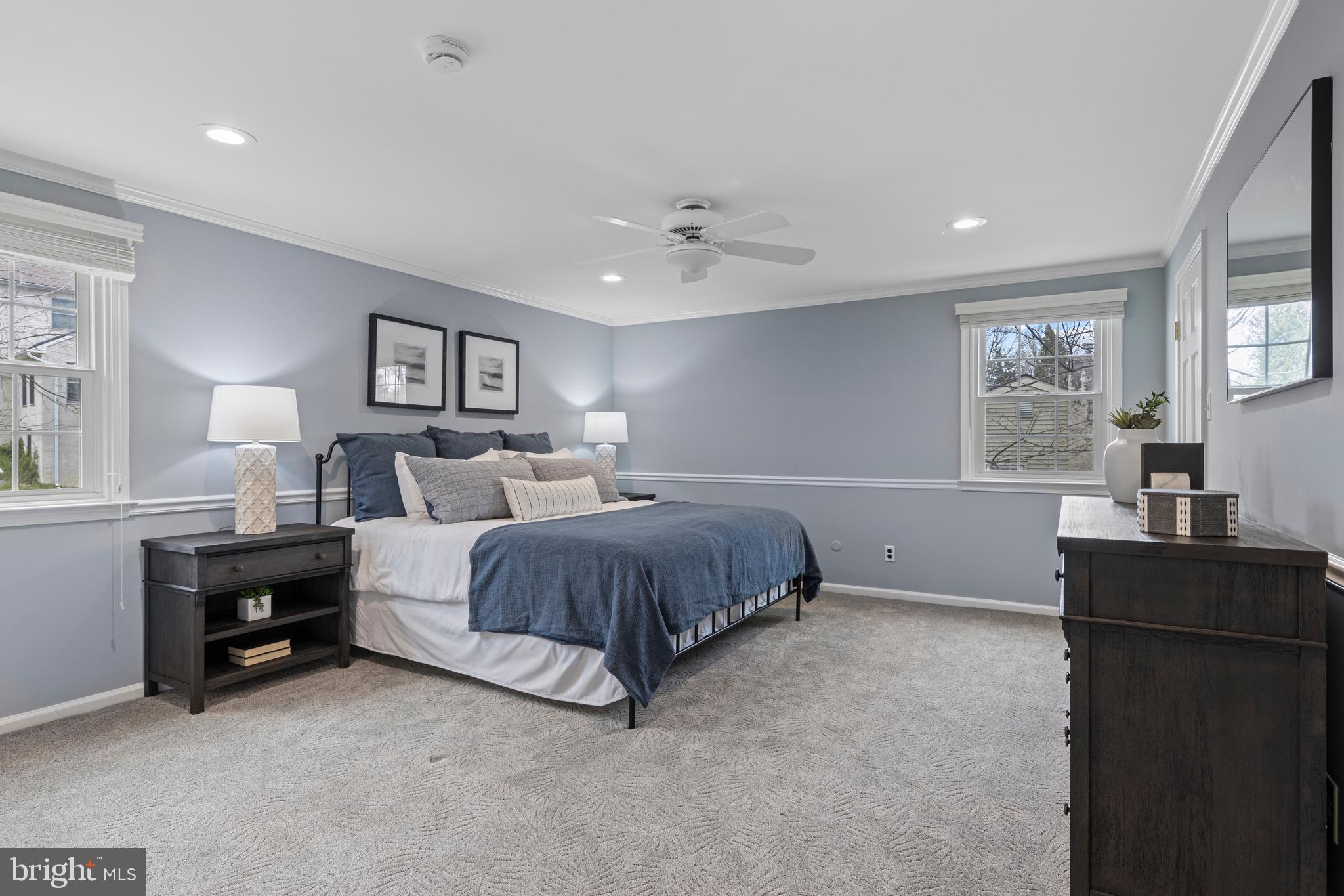66 Oakford Road Wayne, PA 19087 - Photo 39 of 63 a spacious bedroom with a bed and dresser