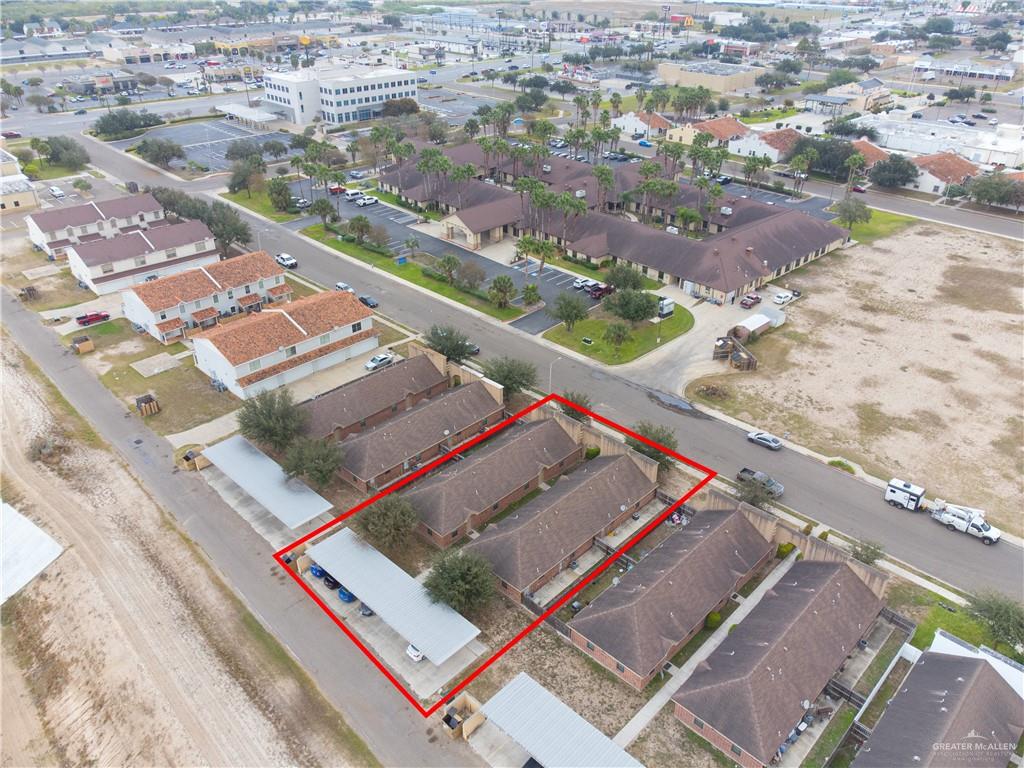309 Baltic Avenue Edinburg, TX 78539 - Photo 3 of 8 an aerial view of a city
