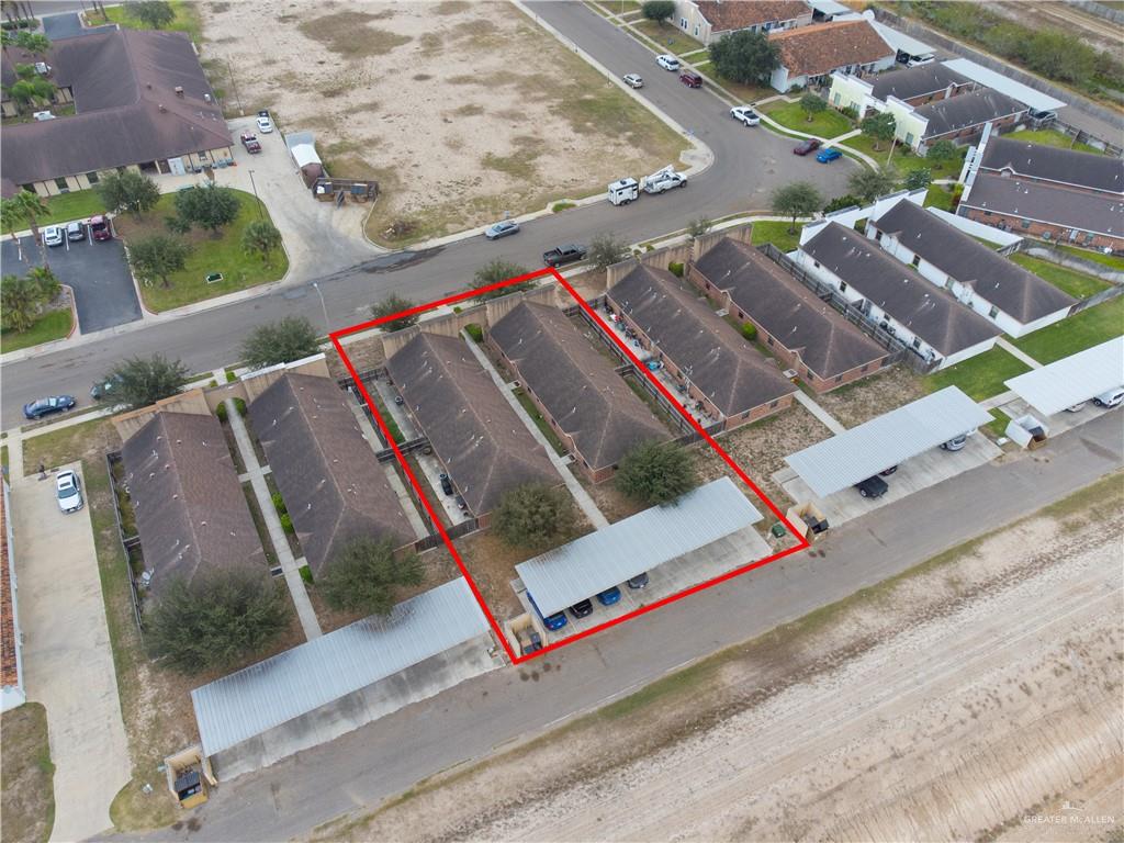 309 Baltic Avenue Edinburg, TX 78539 - Photo 4 of 8 an aerial view of a house