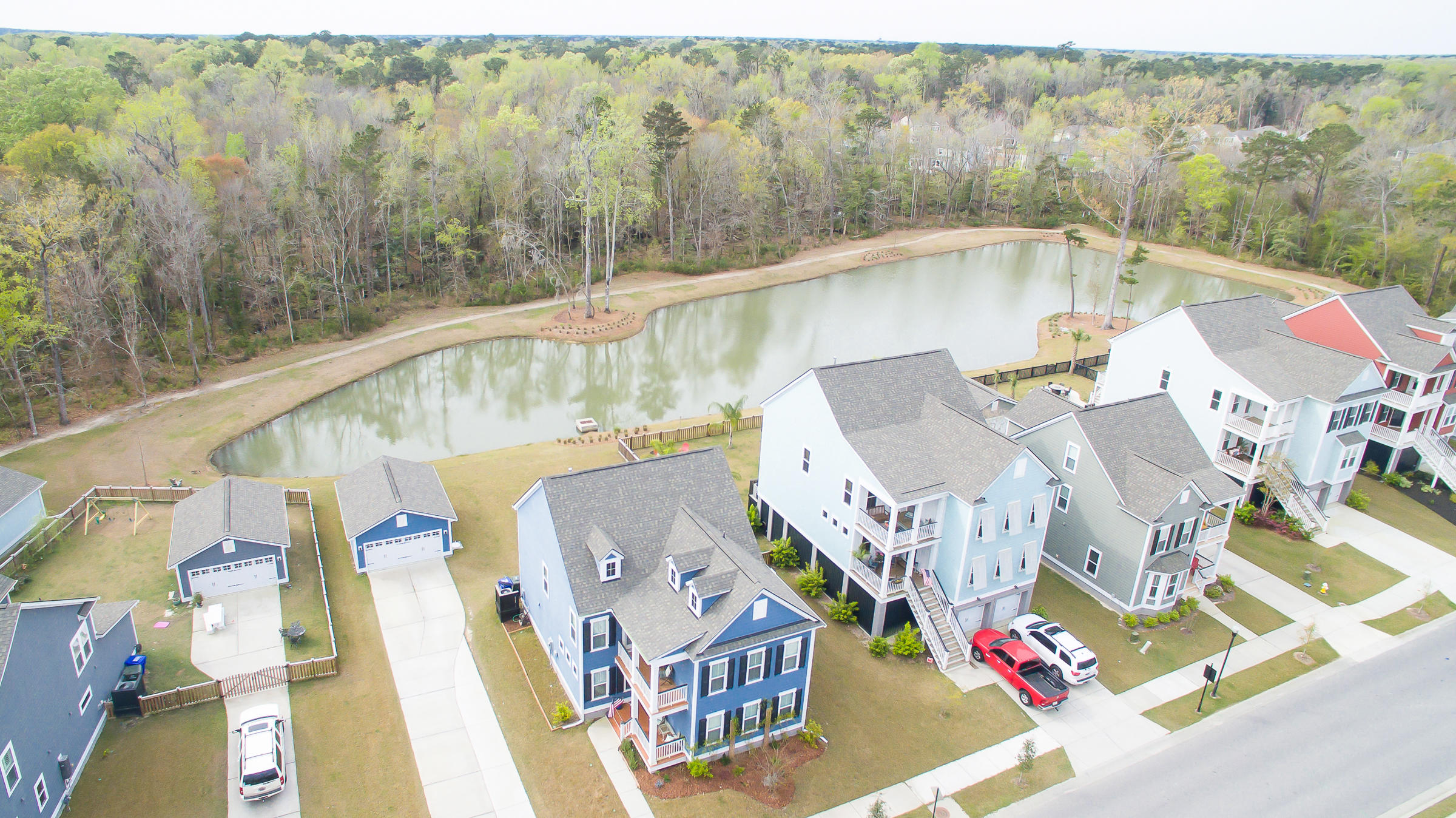2743 Rutherford Way Charleston, SC 29414 - Photo 62 of 82 2736 Rutherford Way - Aerial_LuxImg_1006
