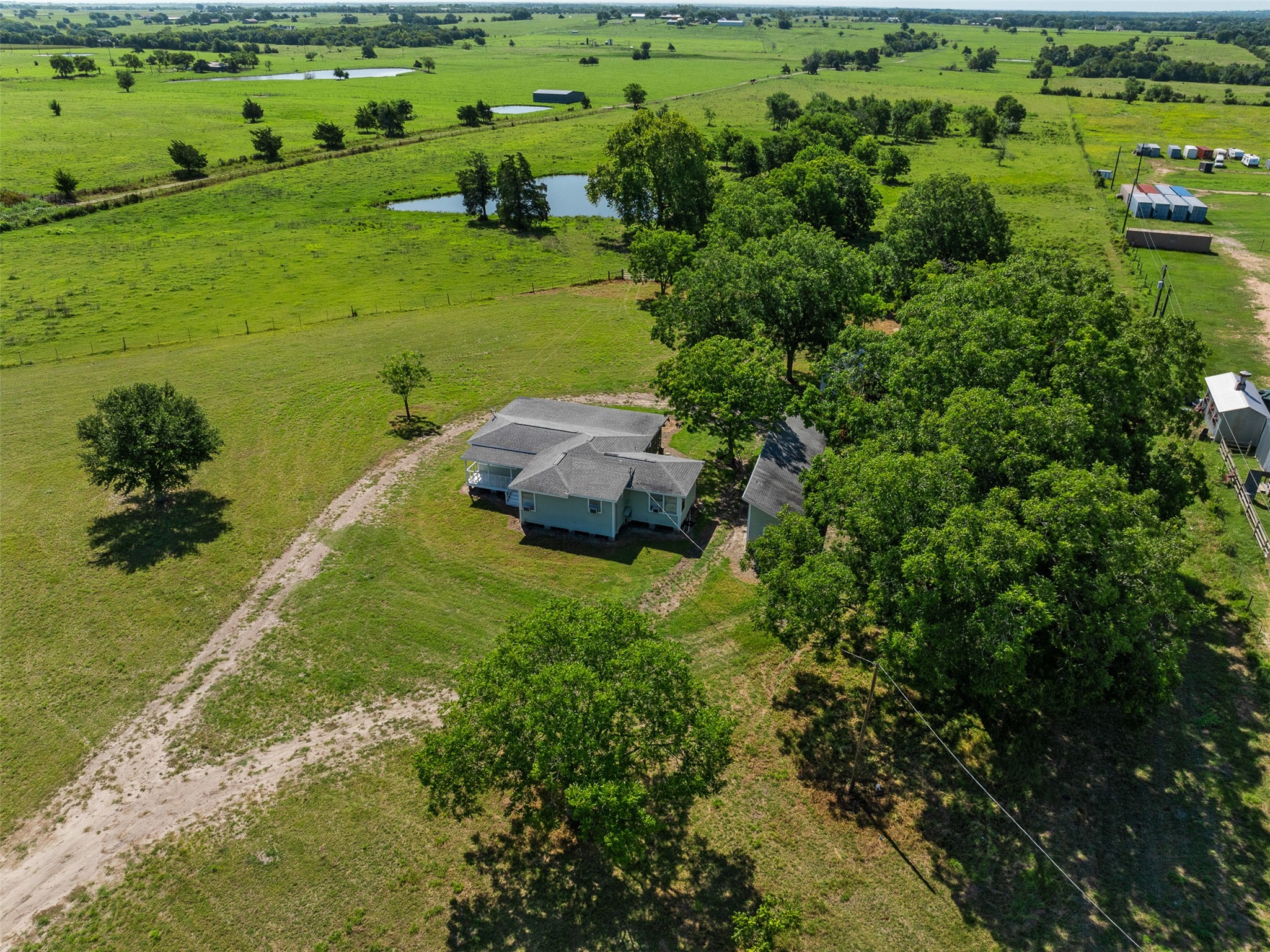1619 Highway 237 Carmine, TX 78932 - Photo 13 of 26 a view of a garden with a lake