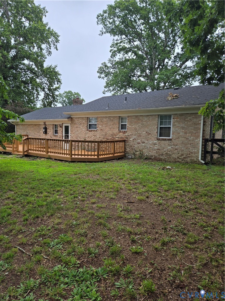 2707 Academy Road Powhatan, VA 23139 - Photo 21 of 27 front view of a house with a yard