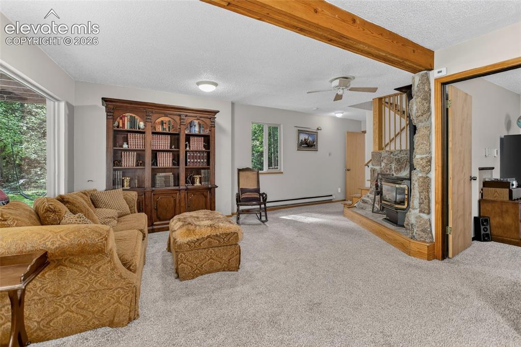 5145 Neeper Valley Road Manitou Springs, CO 80829 - Photo 29 of 49 Lower level family room.