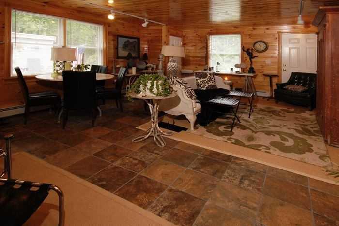 313 Swamp John Road Wells, ME 04090 - Photo 3 of 11 Living Room. Dining, living room...