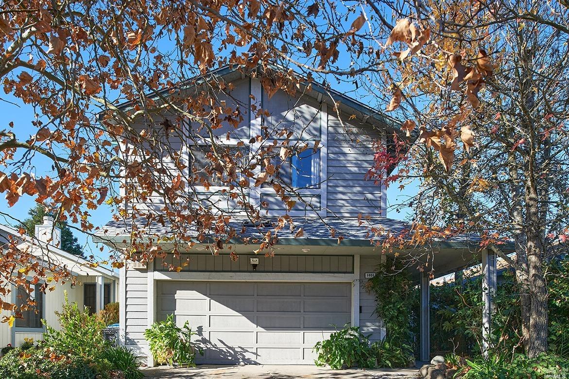 1031 Rubicon Way Santa Rosa, CA 95401 - Photo 1 of 1 a front view of a house with a tree