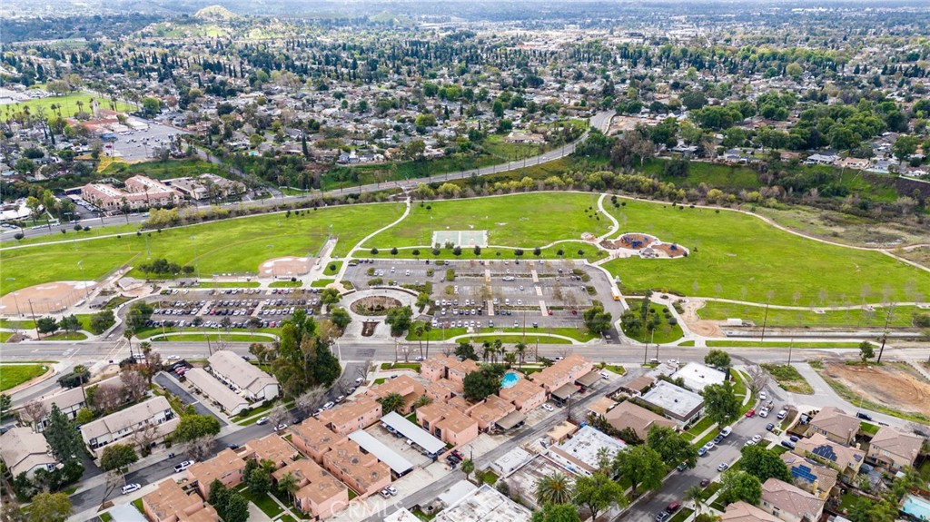 4855 Glenwood Drive Riverside, CA 92501 - Photo 39 of 39 an aerial view of a city with lawn chairs