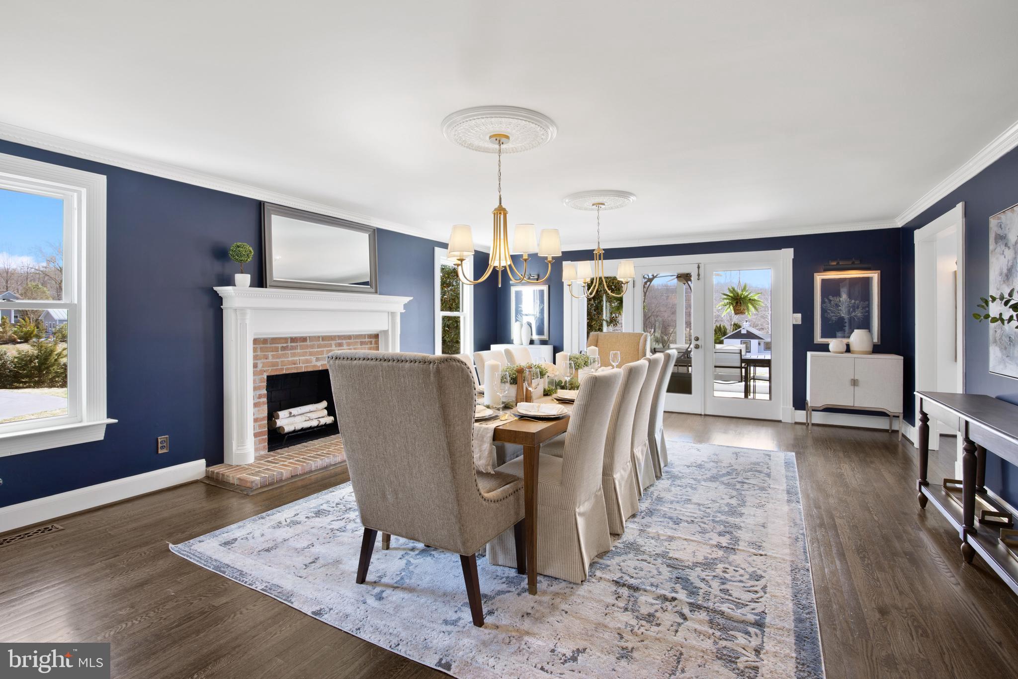 7500 Clifton Road Clifton, VA 20124 - Photo 4 of 49 Grand dining room