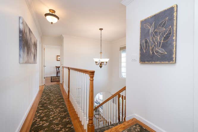 906 Bluebell Way Sunnyvale, CA 94086 - Photo 16 of 27 a view of a hallway view with staircase