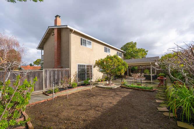 906 Bluebell Way Sunnyvale, CA 94086 - Photo 26 of 27 a view of house with outdoor space and sitting area