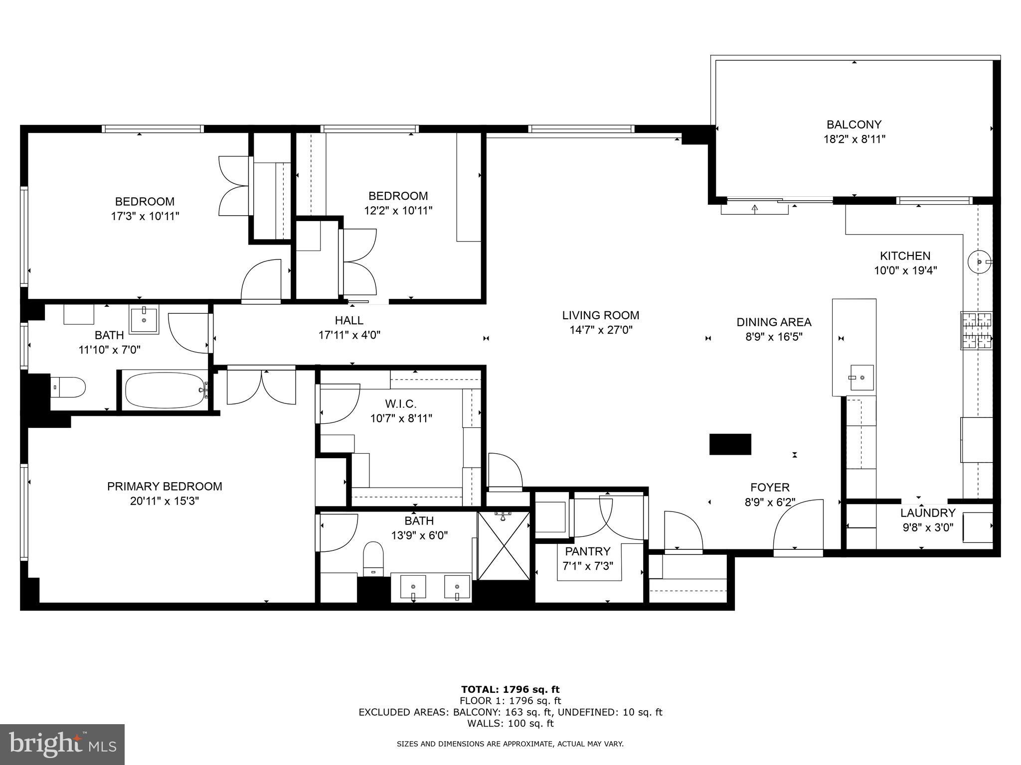 191 Presidential Boulevard, Unit R828 Bala Cynwyd, PA 19004 - Photo 50 of 50 a picture of a floor plan