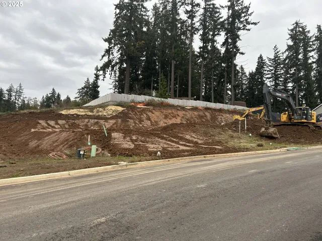a view of street with trees