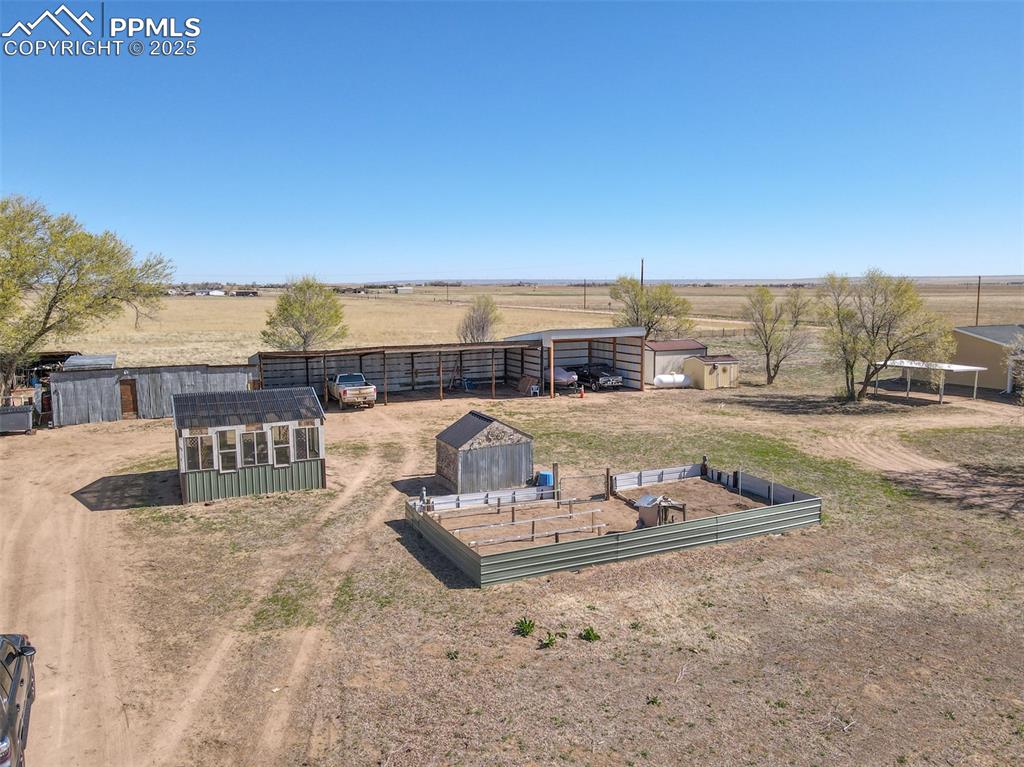 22500 Enoch Road Calhan, CO 80808 - Photo 33 of 39 a view of a terrace with chairs