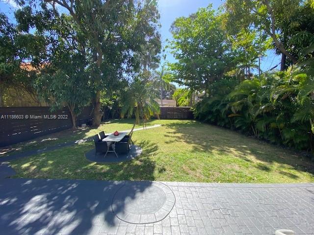 256 Southwest 30th Road Miami, FL 33129 - Photo 17 of 17 a view of a backyard with swimming pool