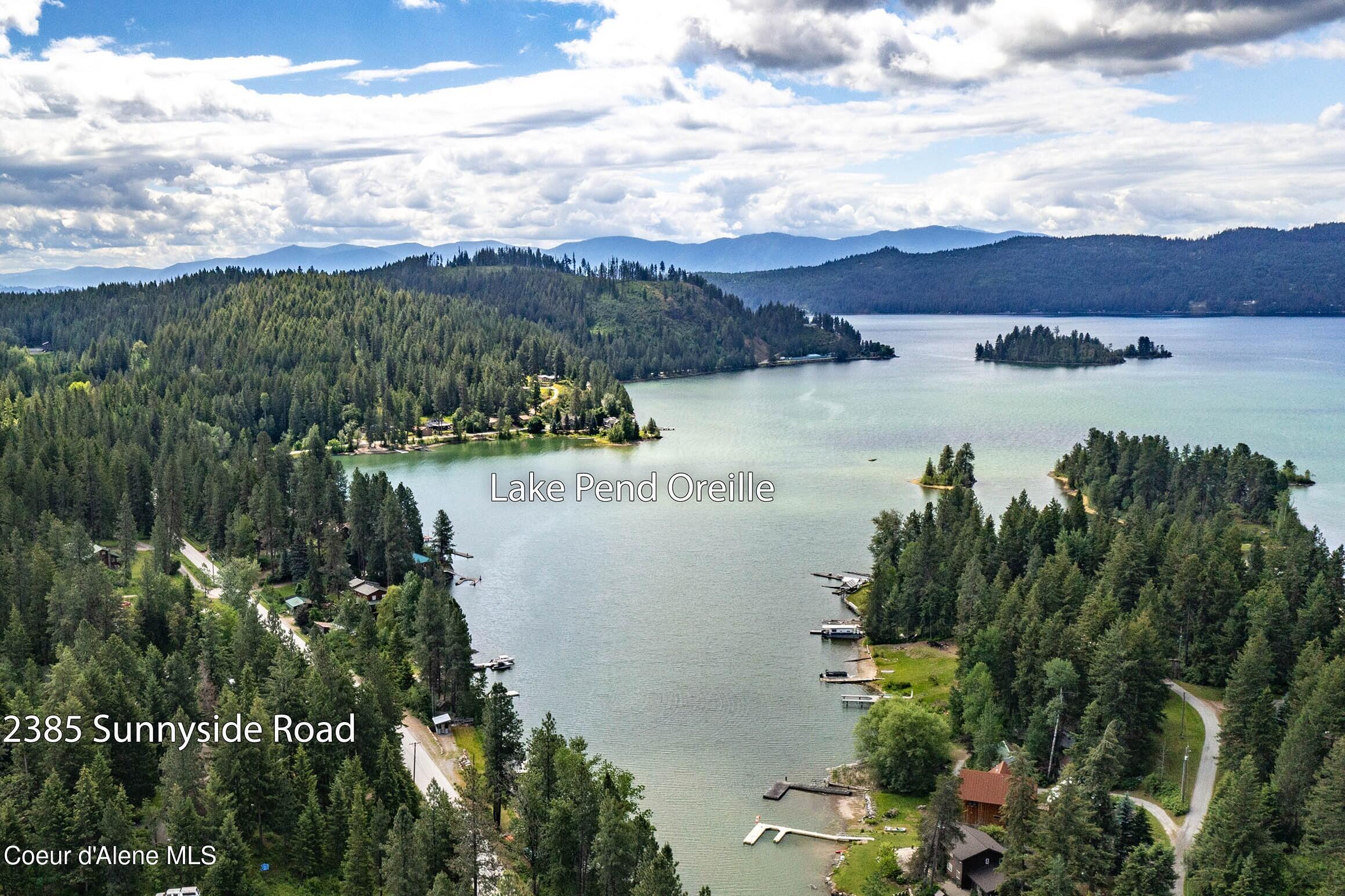 2385 Sunnyside Road Sandpoint, ID 83864 - Photo 56 of 64 2385 Sunnyside Road to Lake Pend Oreille