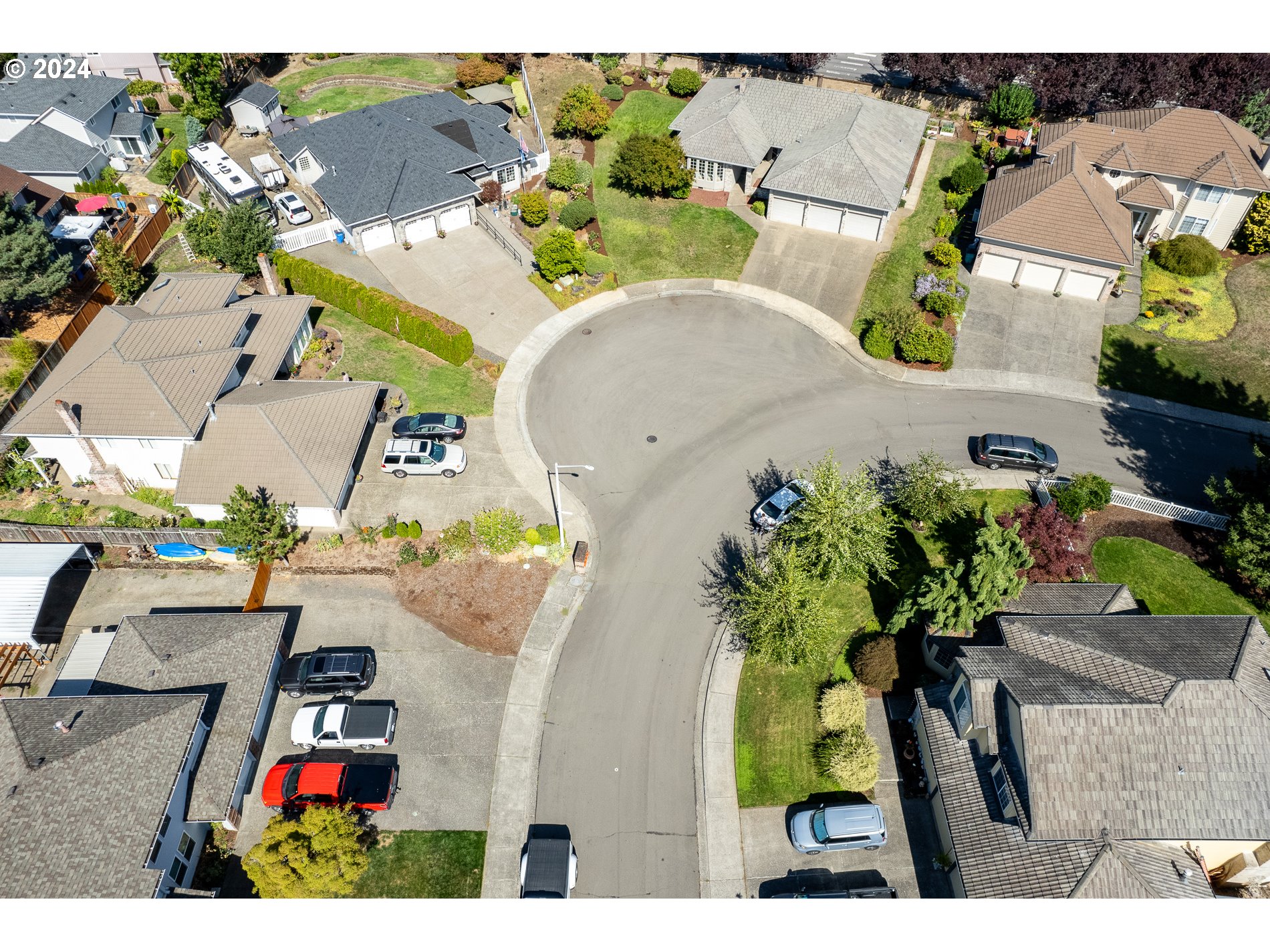 1908 Northwest 140th Circle Vancouver, WA 98685 - Photo 43 of 46 an aerial view of a house with swimming pool