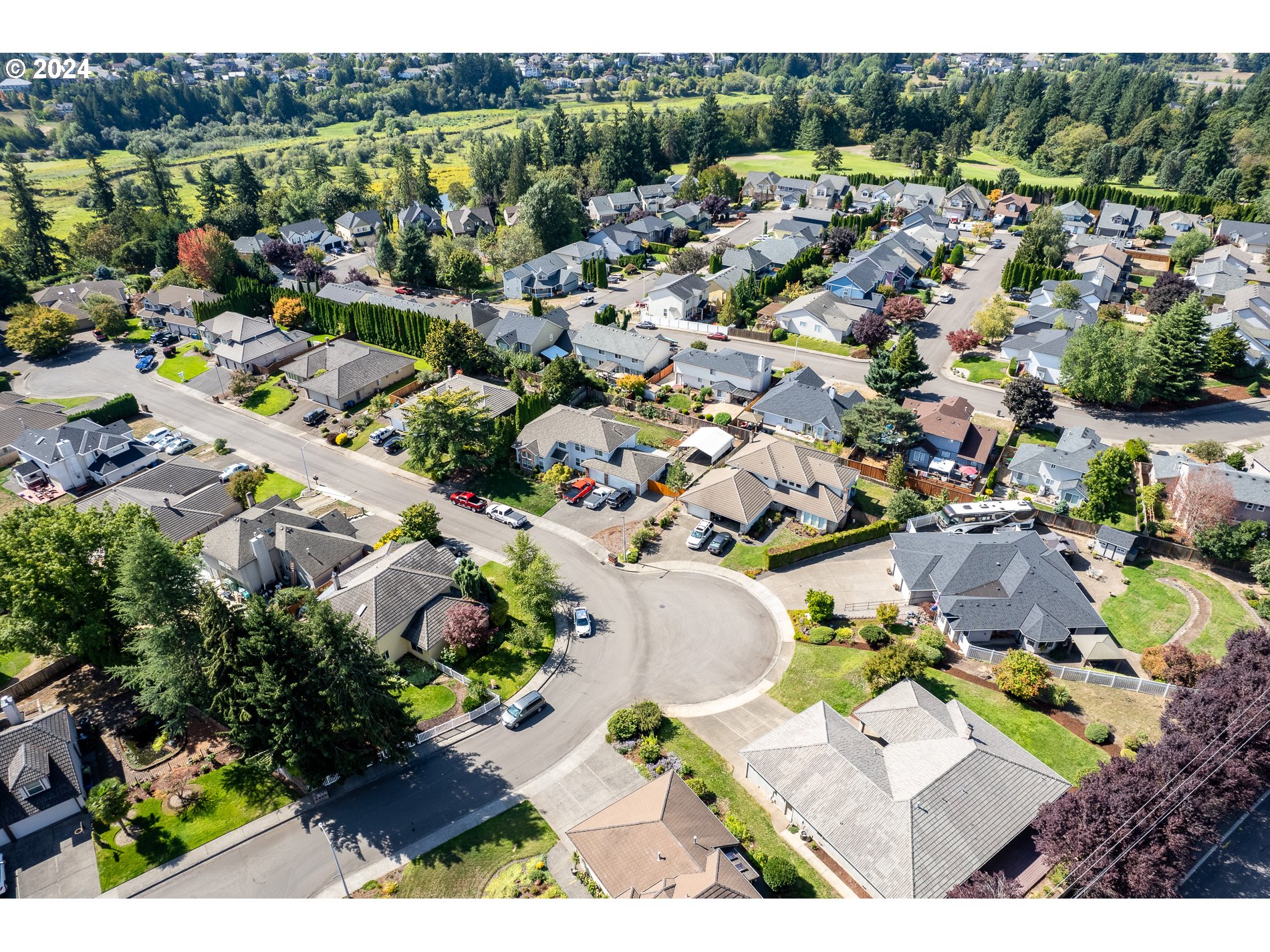 1908 Northwest 140th Circle Vancouver, WA 98685 - Photo 45 of 46 a view of a city with lots of trees