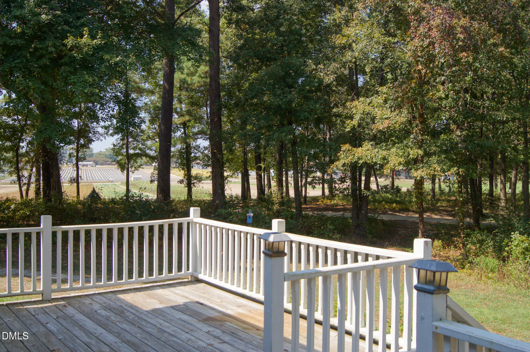 8720 Mt Pleasant Church Road Willow Spring, NC 27592 - Photo 65 of 77 a view of deck and wooden fence