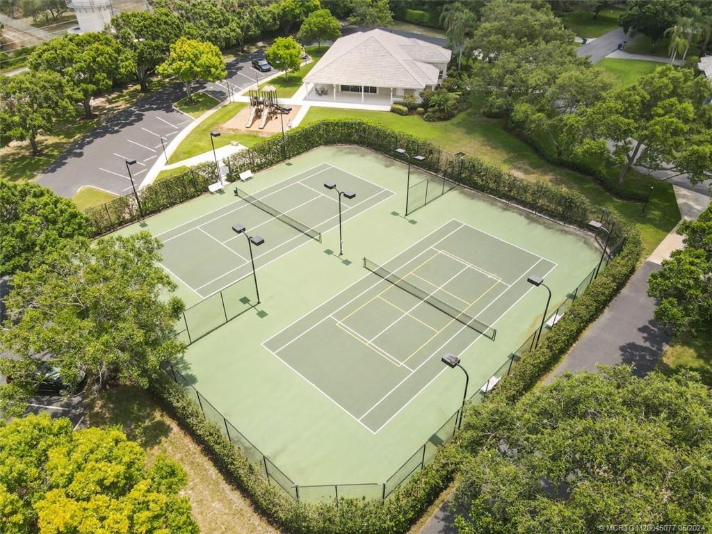 18797 Southeast River Ridge Road Jupiter, FL 33469 - Photo 72 of 72 Clubhouse Tennis Courts