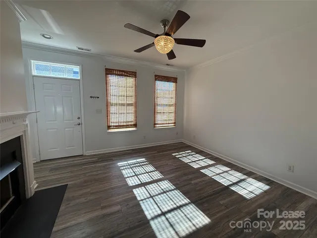 a view of an empty room with window