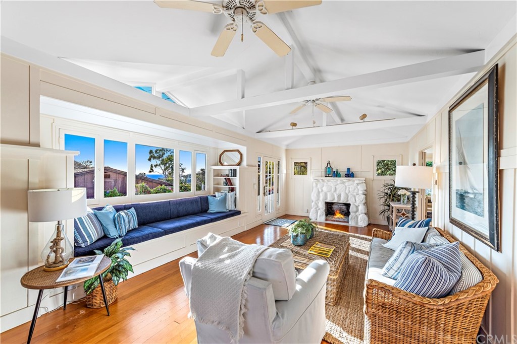 429 Hawthorne Road Laguna Beach, CA 92651 - Photo 6 of 33 a living room with furniture and a large window
