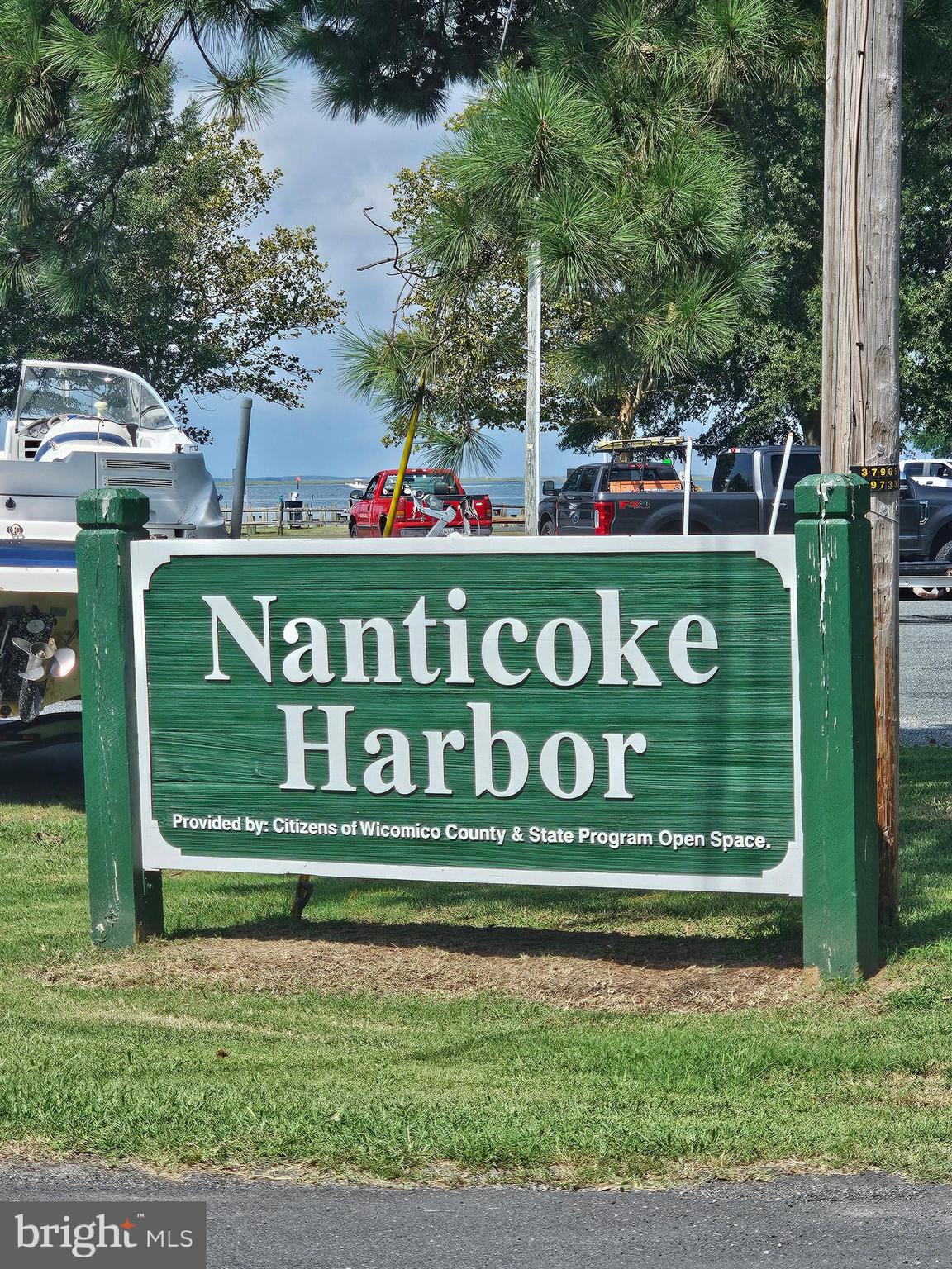 2695 Elsey Road Nanticoke, MD 21840 - Photo 40 of 46 a view of outdoor space with sign board