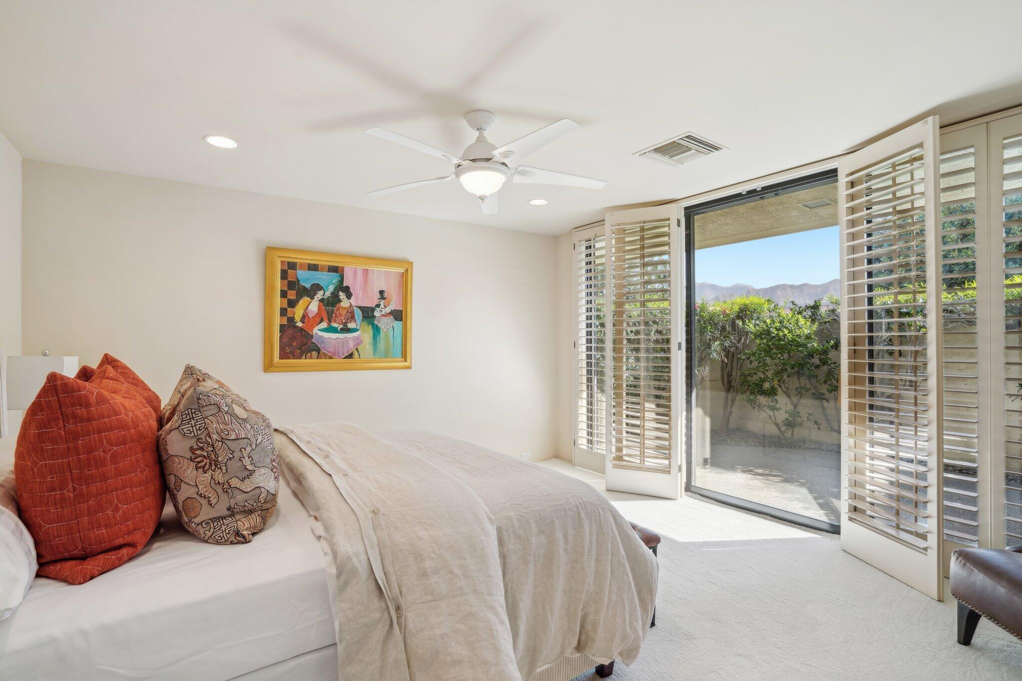 1 Exeter Court Rancho Mirage, CA 92270 - Photo 20 of 41 Front guest bedroom #1, with mtn views