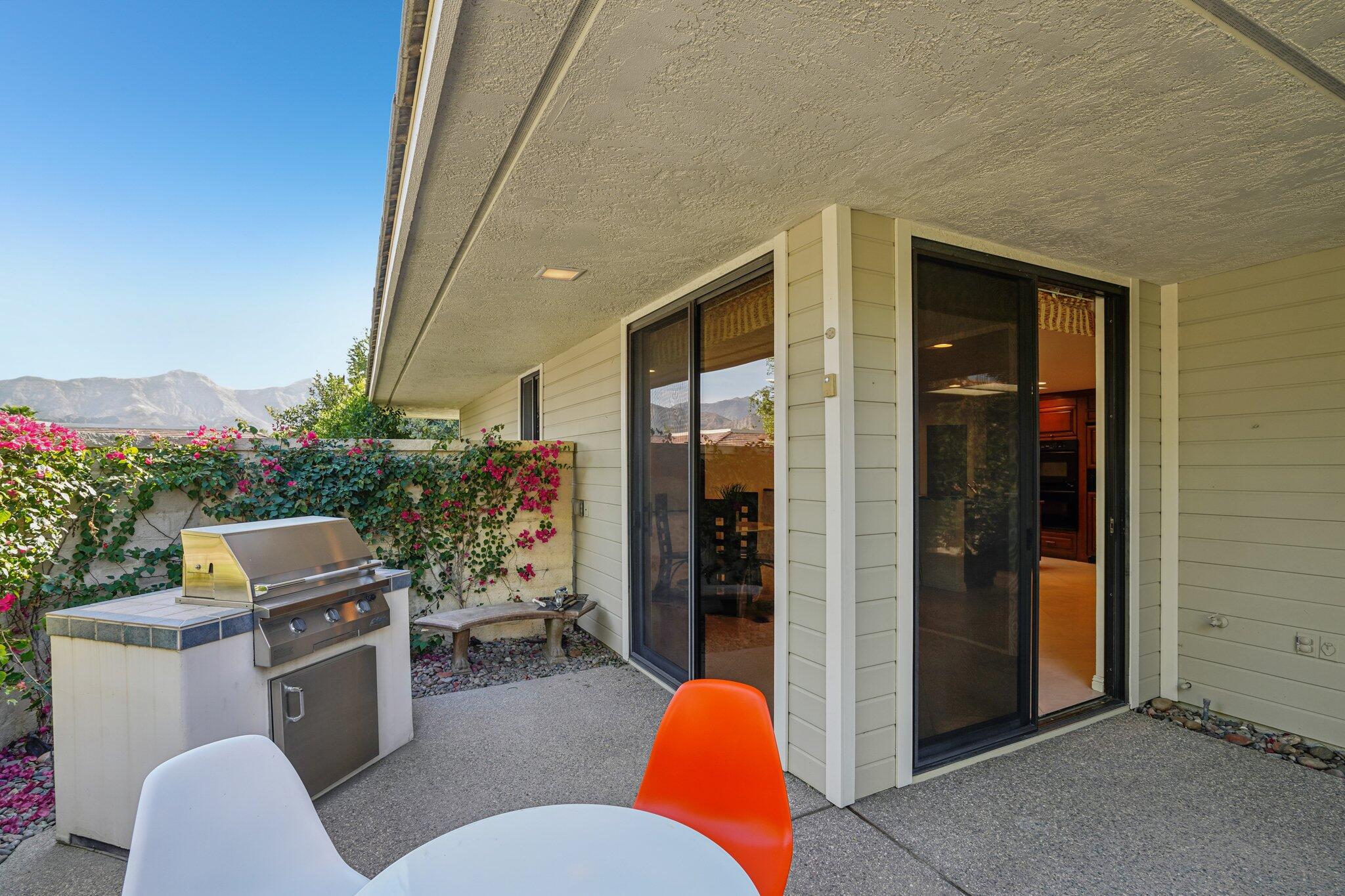 1 Exeter Court Rancho Mirage, CA 92270 - Photo 36 of 41 Side patio with west mtn views