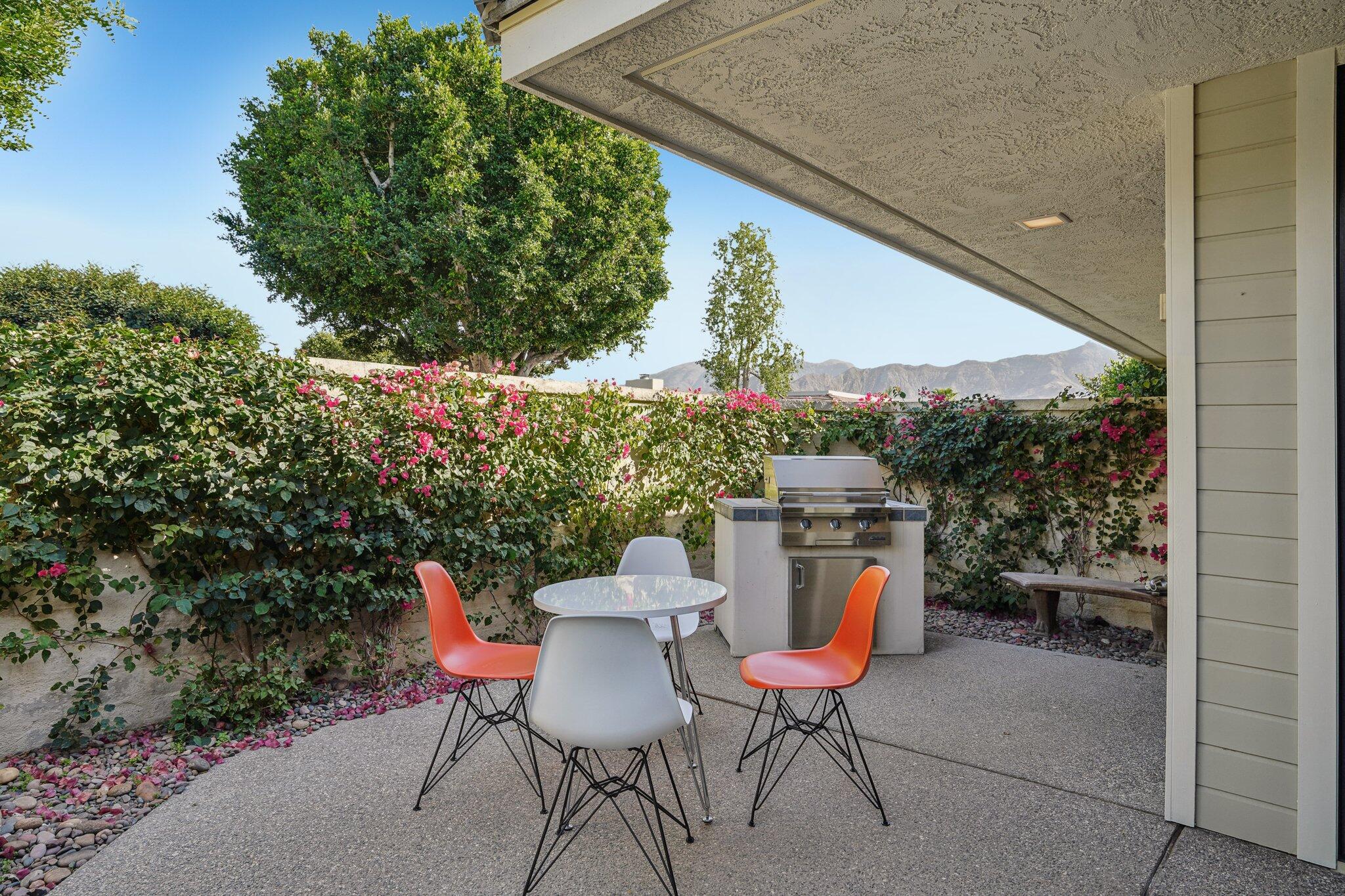 1 Exeter Court Rancho Mirage, CA 92270 - Photo 37 of 41 Side patio with west mtn views