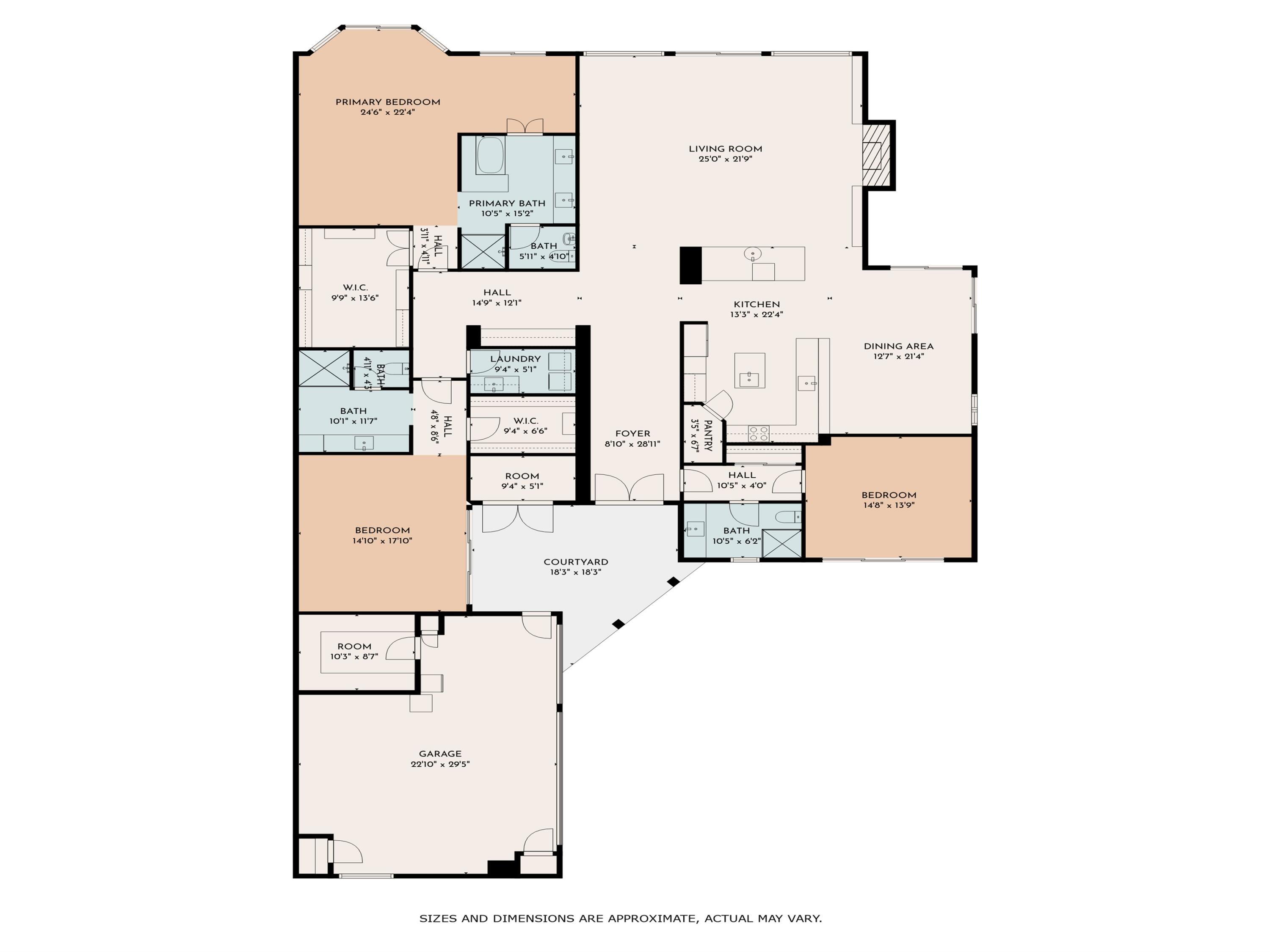 1 Exeter Court Rancho Mirage, CA 92270 - Photo 41 of 41 Olympic floorplan