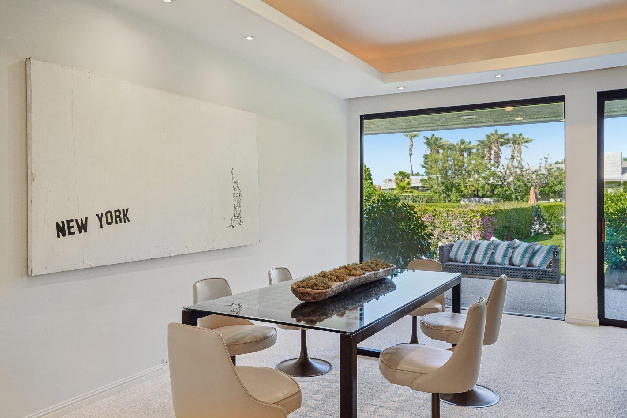 1 Exeter Court Rancho Mirage, CA 92270 - Photo 10 of 41 Dining area with a view