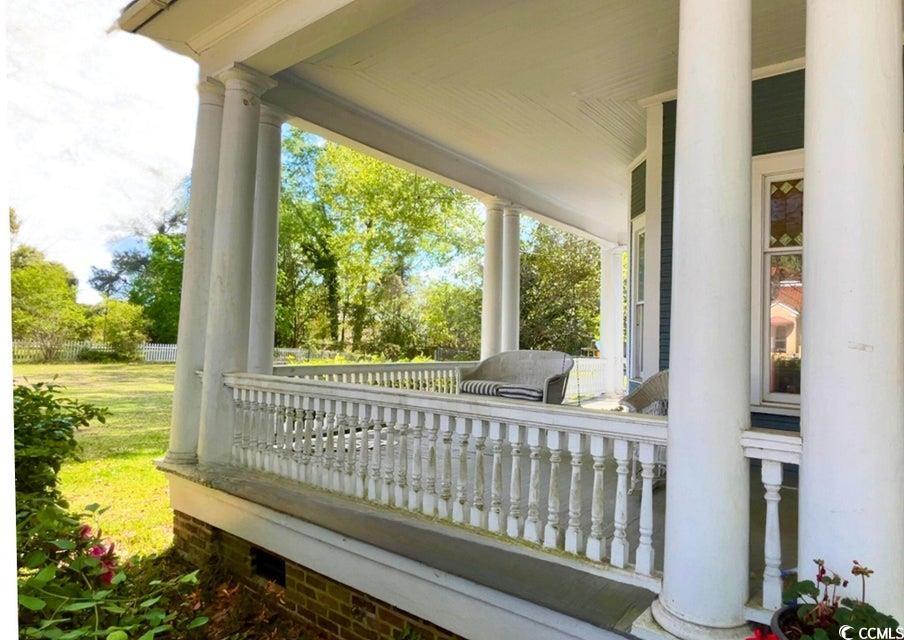 309 North Academy Street Kingstree, SC 29556 - Photo 4 of 38 View of covered porch