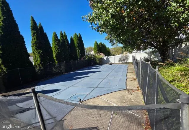 a view of a backyard with plants