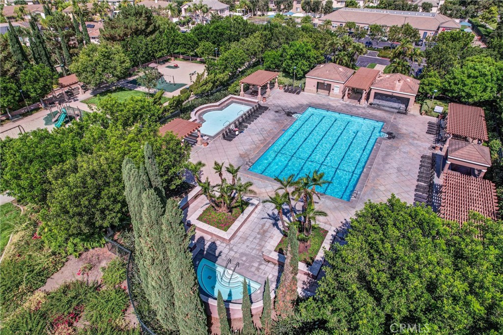 35 Del Cambrea Irvine, CA 92606 - Photo 30 of 31 an aerial view of a houses with a yard