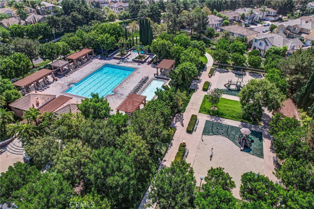 35 Del Cambrea Irvine, CA 92606 - Photo 31 of 31 an aerial view of a house with a garden