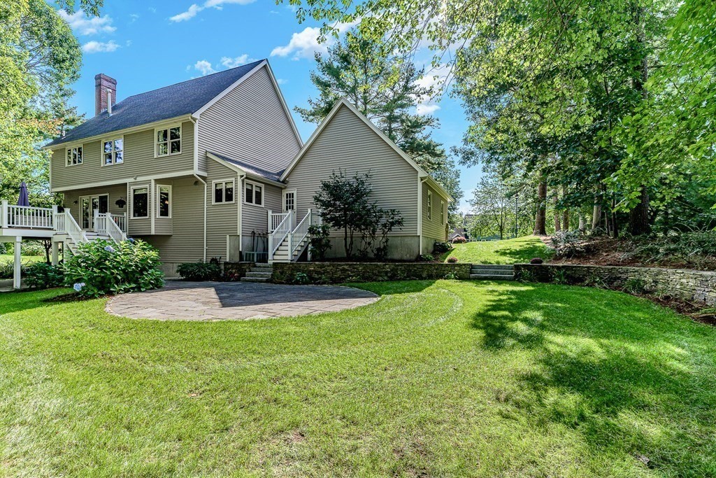 58 York Road Mansfield, MA 02048 - Photo 32 of 42 a front view of house with yard and green space