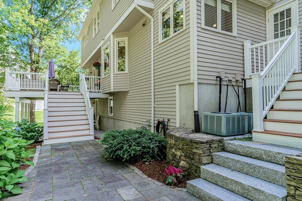 58 York Road Mansfield, MA 02048 - Photo 34 of 42 a view of a house with backyard and garden