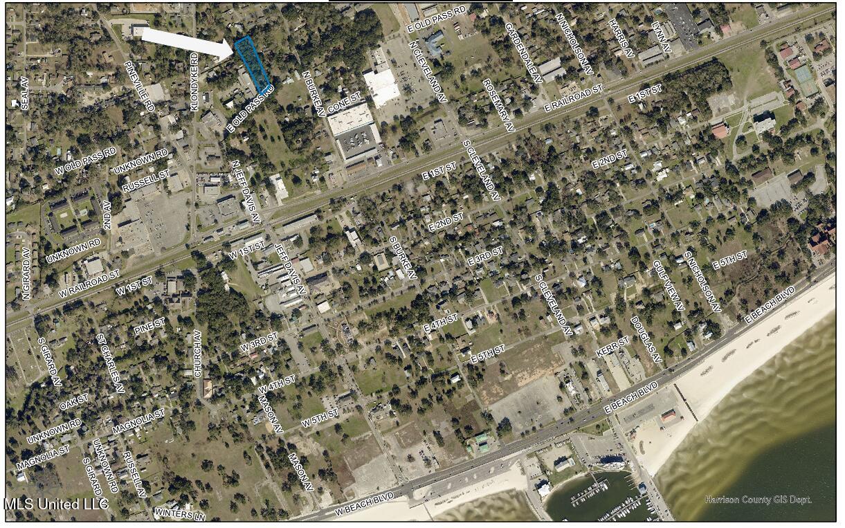 0 East Old Pass Road Long Beach, MS 39560 - Photo 5 of 11 Old Pass Aerial
